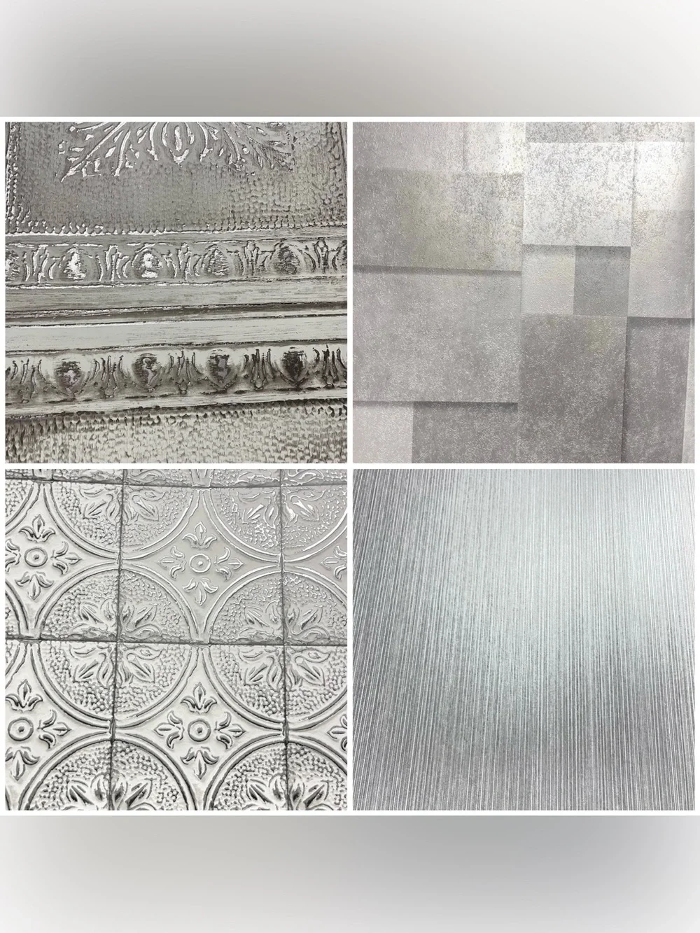 26 Large Designer Vintage Rustic Tile Theme Wallpaper Scrapbooking Sample Sheets
